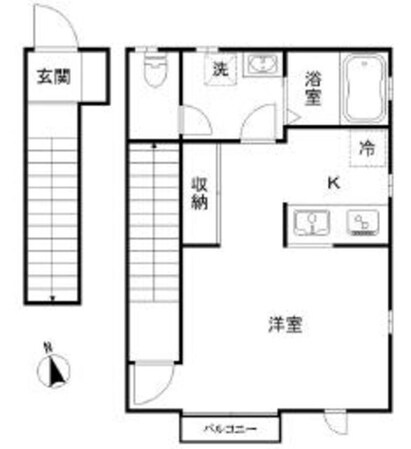 DCグレースの物件間取画像